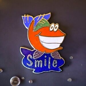 Vintage Fish Pin/Brooch - Brooch “Smile”